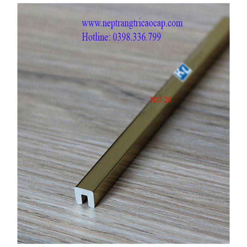 Nẹp Nhôm U5 Trang Trí Nội Thất