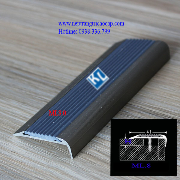 Nẹp Nhôm ML8 Trang Trí Nội Thất