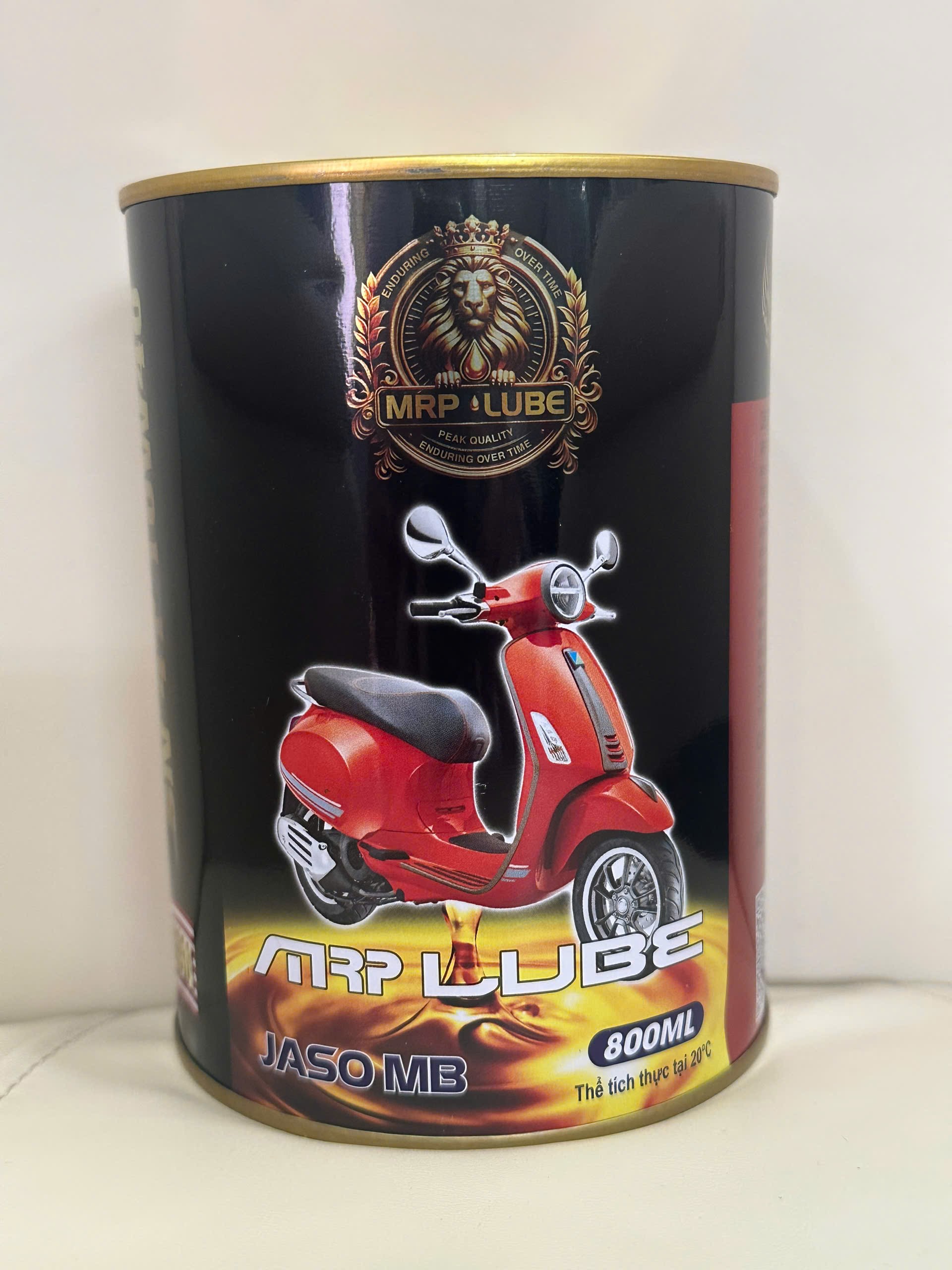 MRP LUBE – Dầu Nhớt Lon Xe Số Cao Cấp API SN SAE 10W-40 JASO MA2 1Lit