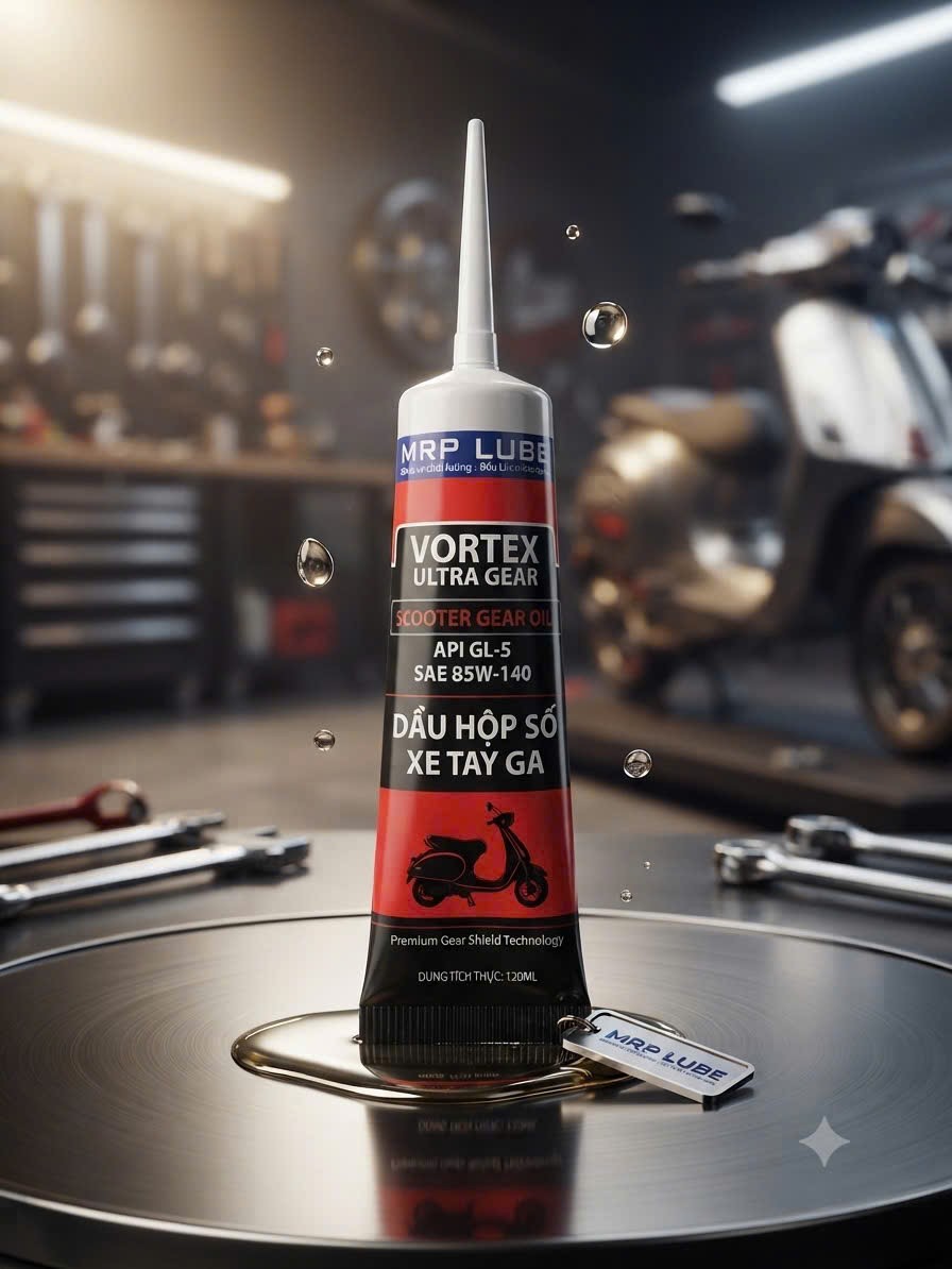 MRP LUBE – SCOOTER GEAR OIL (DẦU HỘP SỐ XE TAY GA) – 120ML