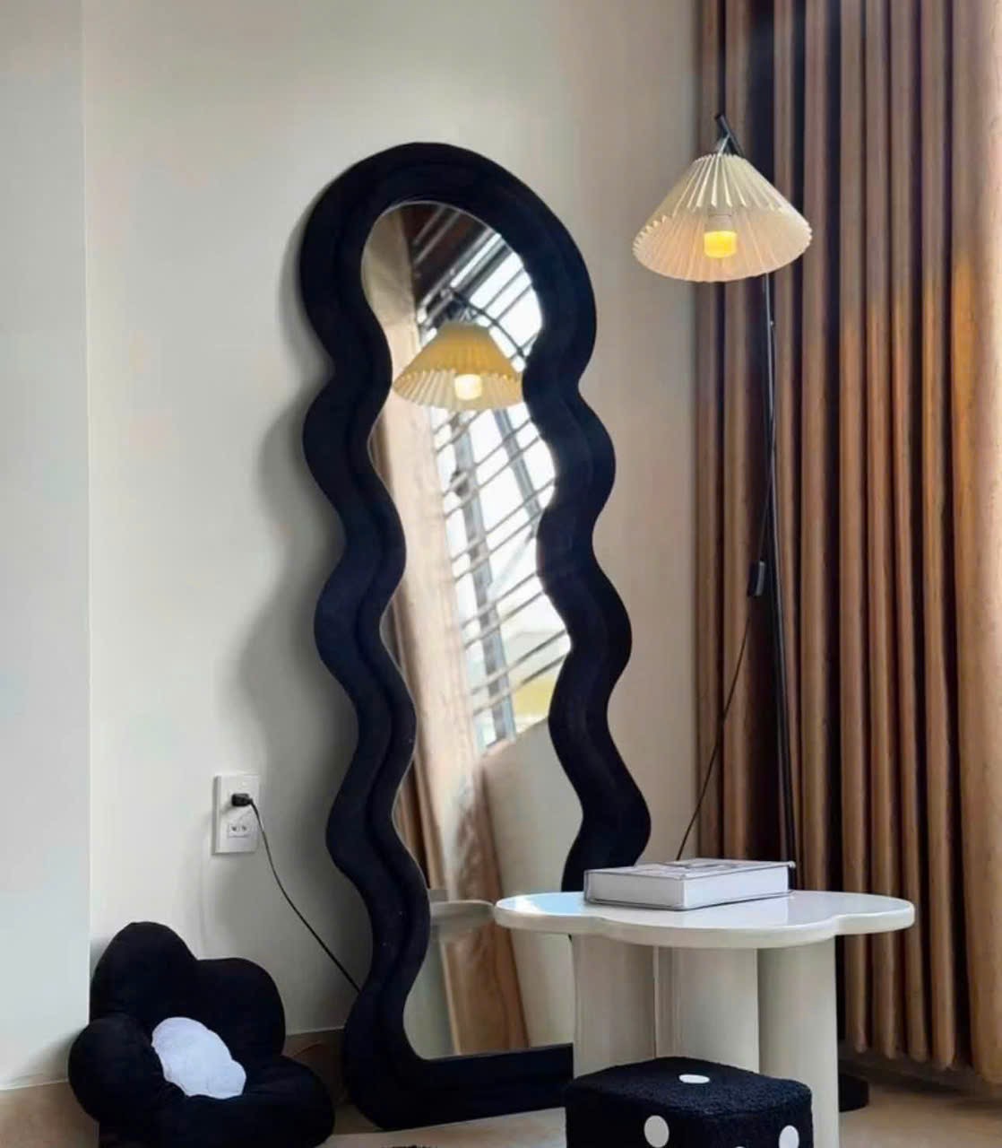 Gương Soi Toàn Thân Nỉ Led 2