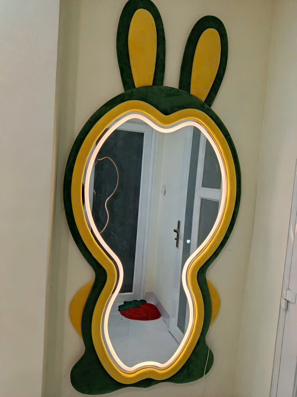 Gương Soi Toàn Thân Nỉ Led 3